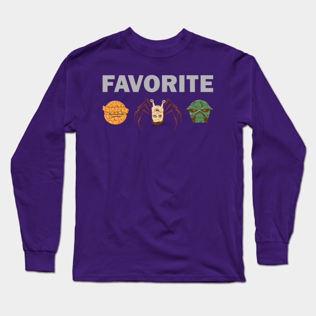 Favorite Things Long Sleeve T-Shirt by Gridcurrent